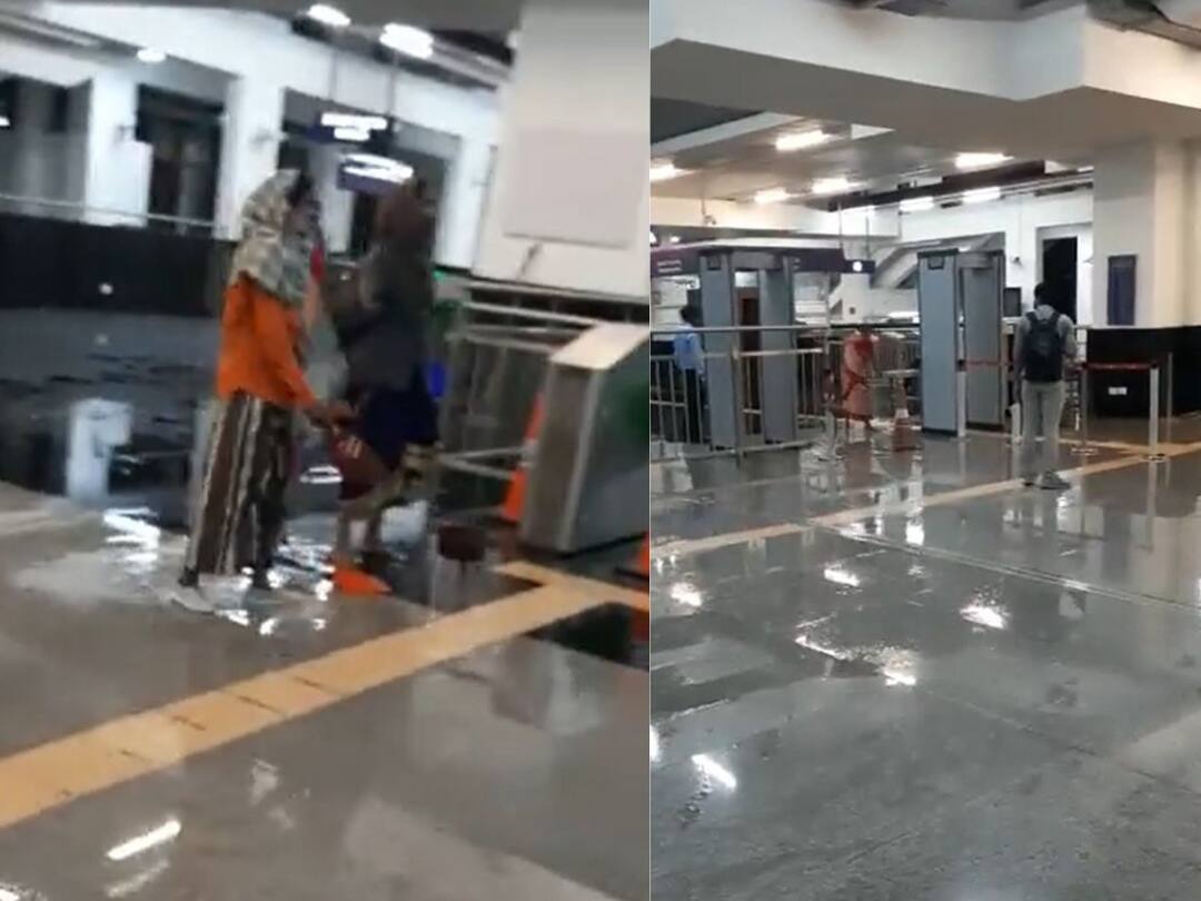 Bengaluru Metro Station, Inaugurated By PM Last Week, Flooded After Rain Bengaluru Metro Station: బెంగళూరులోని మెట్రో స్టేషన్‌ జలమయం, వారం క్రితమే ప్రారంభించిన ప్రధాని మోదీ