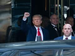 Trump Appears Before Manhattan Court Over Hush-Money Case Amid Tight Security— IN PICS