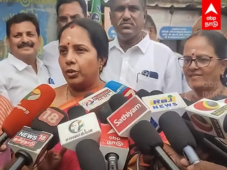 Vanathi Srinivasan explains that there is a problem between Annamalai and me TNN Vanathi Srinivasan: ‘அண்ணாமலைக்கும் எனக்கும் இடையே பிரச்சனையா?’ - வானதி சீனிவாசன் விளக்கம்