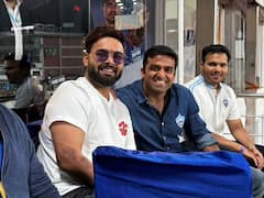 ఏం తేజస్సు బిడ్డ! డీసీ-జీటీ మ్యాచ్‌ చూసేందుకు వచ్చిన పంత్-ఫోటోలు వైరల్