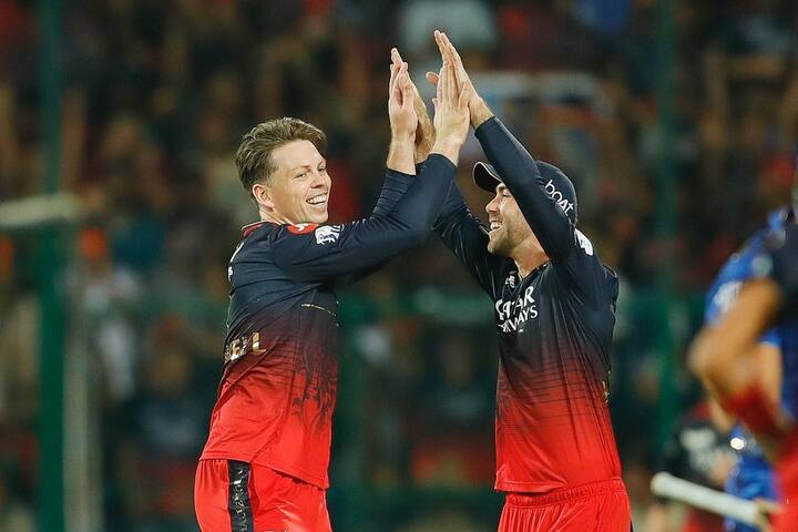 IPL 2023 के लिए ब्रेसवेल को आरसीबी ने अपनी टीम में रिप्लेसमेंट के रूप में शामिल किया है. ब्रेसवेल RCB के विल जैक्स की जगह फ्रेंचाइज़ी से जुड़े हैं. उन्हें बैंगलौर ने 1 करोड़ की कीमत देकर टीम का हिस्सा बनाया था.