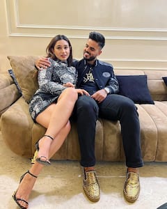 PHOTO: केकेआर टीम के कप्तान नितीश राणा का बॉलीवुड से रिश्ता, इस मशहूर अभिनेता के हैं दामाद