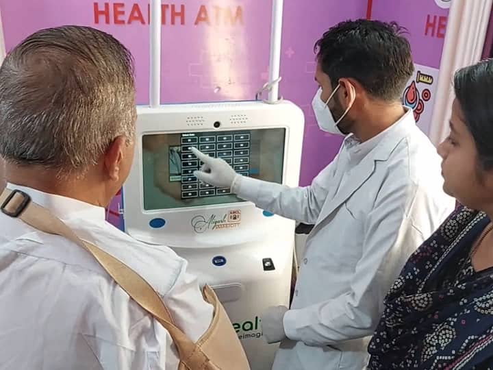 Aligarh Jail Uttar Pradesh MLA Anil Parashar started Health ATM 53 types of tests for prisoners telemedicine  ANN Aligarh News: अलीगढ़ जेल में पहले हेल्थ एटीएम की शुरुआत, कैदी करा सकेंगे 53 तरह की जांच, मिलेगी ये भी सुविधा