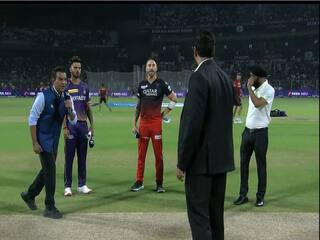 IPL 2023: Match Referee Hears Wrong Call At Toss In Bizarre Incident During KKR vs RCB Match- WATCH