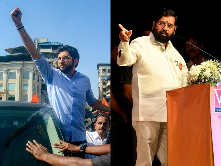 Maharashtra CM Eknath Shinde Responds To Aaditya Thackeray Challenge Of Winning Election From Thane Maharashtra Politics: आदित्य ठाकरे की ठाणे से चुनाव जीतने की चुनौती पर सीएम एकनाथ शिंदे का पलटवार, जानिए क्या कहा