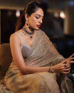 Sobhita Dhulipala Is An Epitome Of Grace In A Shimmering Saree - SEE