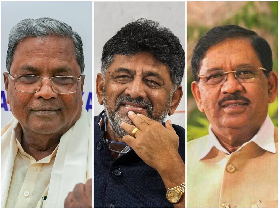Karnataka Election 2023: As Congress Announces Its 2nd List Of Candidates, Here Are The Leaders Who Shoulder Its Fate Karnataka Polls 2023: Important Key Congress Candidates Siddaramaiah Shivakumar Kharge Parameshwara Karnataka Election 2023: As Congress Announces Its 2nd List Of Candidates, Here Are The Leaders Who Shoulder Its Fate