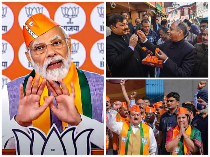 As the Bharatiya Janata Party (BJP) marked its 44th Foundation Day, celebrations broke out at party headquarters across the country on Thursday.