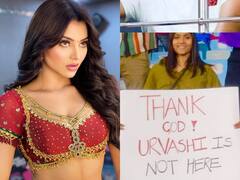 అక్కడ ఊర్వశి ఉంటే ఏమయ్యేది? మ్యాచ్ లో ప్లకార్డుపై ఐటెమ్ బ్యూటీ రియాక్షన్!