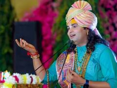 कथावाचक अनिरुद्धाचार्य को मिली बम से उड़ाने की धमकी, कहा- अंतिम सांस तक धर्म की सेवा करेंगे