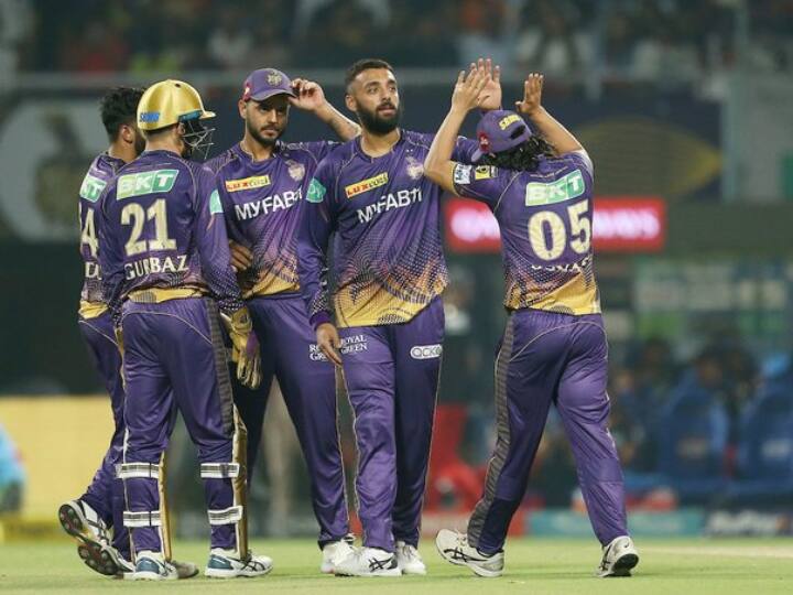 IPL 2023 KKR won the match by 81 runs against RCB in Match 9 at Eden Gardens Stadium IPL 2023 KKR vs RCB: कोलकाता ने बैंगलोर को बुरी तरह हराया, स्पिनर्स के दम पर 81 रनों से जीता मैच