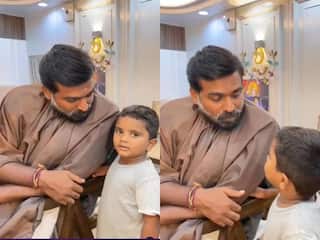 kid who met actor Vijay Sethupathi viral video posted on instagram Watch Video:  “உங்களை பார்க்கணும்ன்னு தோணுச்சு.. அதான் வந்தேன்”.. விஜய் சேதுபதியை சந்தித்த குழந்தை..வைரலாகும் வீடியோ..!