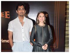 Aditi Rao Hydari Attends Jubilee Screening With Rumoured Beau Siddharth - See Pics