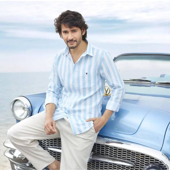 அந்த போட்டோக்களில் மிகவும் ஸ்டைலான லுக்கில் தோன்றியிருக்கிறார் மகேஷ்