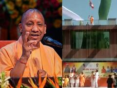 UP CM Yogi Adityanath Hoists BJP Flag On Party's 44th Foundation Day In Lucknow. WATCH
