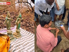 Idols Of Sitaram: ఉపాధి హామీ పనుల్లో బయటపడ్డ సీతారాముల విగ్రహాలు, స్వాధీనం చేసుకున్న రెవెన్యూ అధికారులు