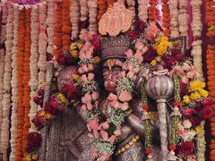 दिल्ली में धूमधाम से मनी हनुमान जयंती, सवा मन चांदी से बनी हनुमान की प्रतिमा रहा आकषर्ण का केंद्र