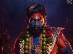 गळ्यात लिंबाची माळ, भरजरी साडी अन् हातात बंदुक; पुष्पा-2 मधील अल्लू अर्जुनच्या लूकनं वेधलं लक्ष