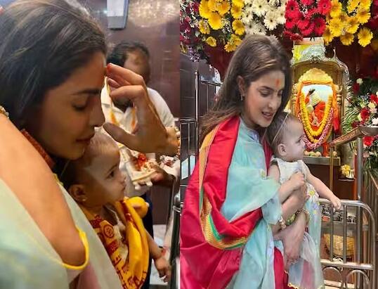 બોલિવૂડ એક્ટ્રેસ પ્રિયંકા ચોપરા આ દિવસોમાં મુંબઈમાં છે. હાલમાં જ તે તેની આગામી સીરિઝ 'સિટાડેલ'ના પ્રીમિયરમાં જોવા મળી હતી. પ્રિયંકા ચોપરા સિદ્ધિવિનાયક મંદિરમાં દર્શન માટે પહોંચી હતી.