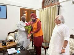 नवजोत सिंह सिद्धू ने कांग्रेस अध्यक्ष से की मुलाकात, मल्लिकार्जुन खरगे को बताया 'वंचितों के लिए चैंपियन'