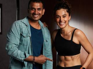 Actress Taapsee Pannu: 'சிக்ஸ் பேக்” தோற்றம்.. அசால்ட் காட்டிய நடிகை டாப்ஸி.. ஷாக்கான பிரபலங்கள்..!