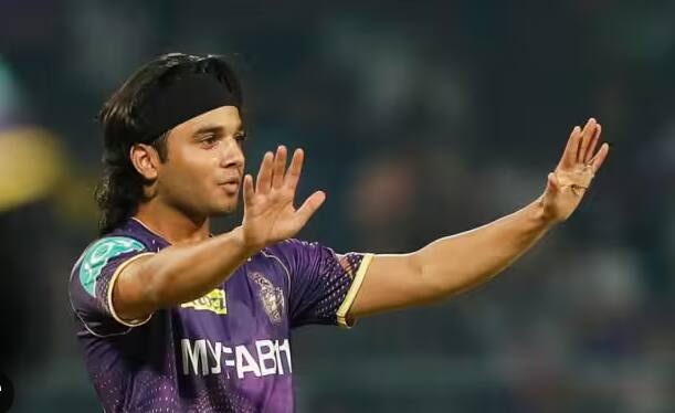 IPL 2023 KKR Suyash Sharma impact player against RCB know about his career records stats Ipl live marathi News Suyash Sharma in IPL : 20 लाखांच्या खेळाडूनं RCB ला नमवलं, इम्पॅक्ट प्लेयरचं KKR च्या विजयात मोठं योगदान; कोण आहे सुयश शर्मा?