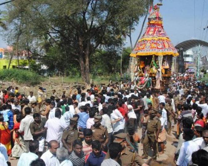 உறையூர் வெக்காளியம்மன் கோவில் சித்திரை தேரோட்டம் தேதி அறிவிப்பு