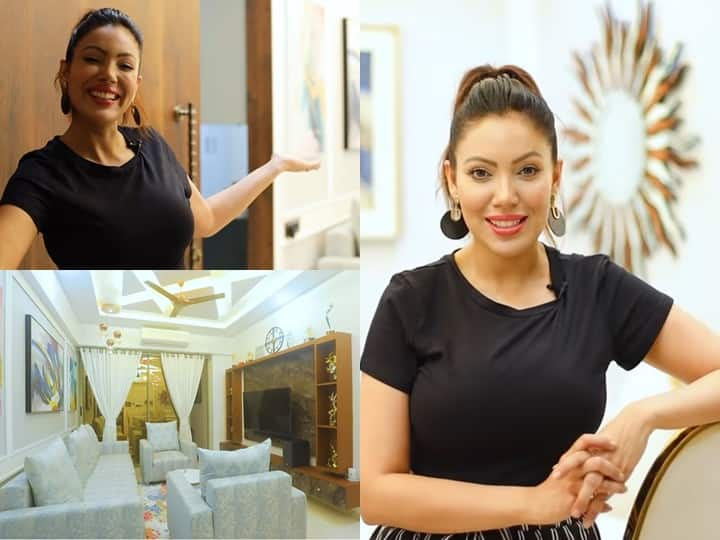 Munmun Dutta Luxurious House: तारक मेहता का उल्टा चश्मा की एक्ट्रेस मुनमुन दत्ता का घर बेहद खूबसूरत है. TMKOC की 'बबीता जी' ने अपना बेड रूम भी बेहद सुंदर तरीके से सजाया हुआ है. देखें तस्वीरें..