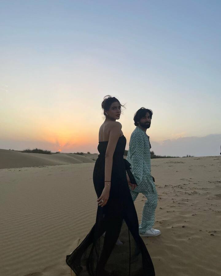 Orry shared pictures from his vacation in Suryagarh