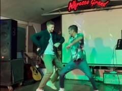 दिल्ली कैपिटल्स के खिलाफ मैच से पहले युजवेंद्र चहल ने जो रूट को सिखाए डांस मूव्स, देखें वायरल Video