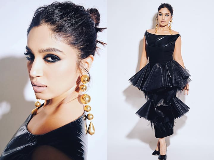 Bhumi Pednekar treated her fans to a new set of pictures in black outfit. Check out