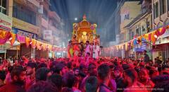 Ambabai : डोळ्याचे पारणे फेडणारा अंबाबाईचा रथोत्सव; पाहा ड्रोनमधून टिपलेली सोहळ्याची भव्यता