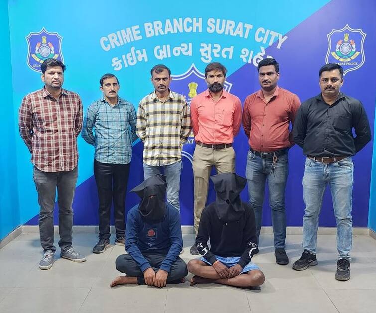 2.50 lakh cash Robbery police arrested 2 persons Surat: 2.50 લાખની રોકડ લૂંટીને ફરાર થયા હતા, પોલીસે બે શખ્સોની ધરપકડ કરી