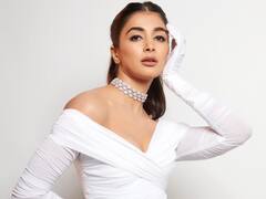 Pooja hegde : வெள்ளை உடையில் தேவதை போல் காட்சியளிக்கும் நடிகை பூஜா ஹெக்டே!