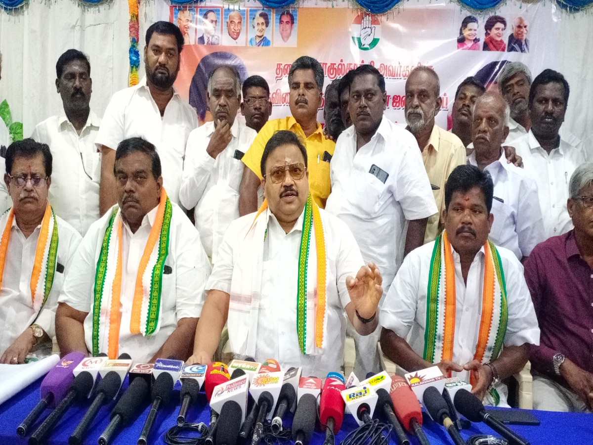 Congress MP: அம்பானிஸ்தான், அதானிஸ்தானாக மாறிவிடுமோ ஹிந்துஸ்தான்..? - ஆரணி எம்.பி. விஷ்ணுபிரசாத்...!