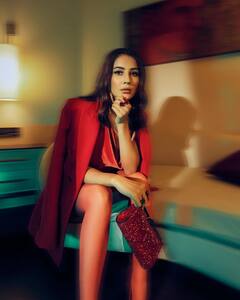 Shehnaaz Gill Sets The Internet On Fire With Photoshoot In Red Dress; Check Out