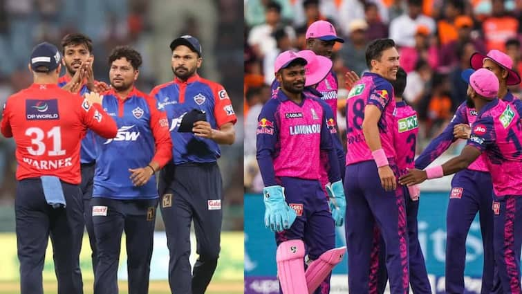 RR vs DC playing 11 IPL 2023 Match 11 Barsapara stadium pitch report Rajasthan Royals vs Delhi Capitals DC vs RR ipl live marathi News RR vs DC Playing 11 : गुवाहाटीमध्ये राजस्थान आणि दिल्ली भिडणार, 'हे' 11 शिलेदार मैदानात उतरणार, खेळपट्टी कशी आहे?