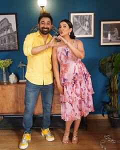 Gauahar Khan PHOTO: રણવિજય સિંહ સાથે મસ્તી કરતા જોવા મળી ગૌહર ખાન, ક્યૂટ તસવીરો થઈ વાયરલ