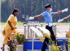 President in Sukhoi: ਰਾਸ਼ਟਰਪਤੀ ਦ੍ਰੋਪਦੀ ਮੁਰਮੂ ਨੇ ਸੁਖੋਈ-30 ਲੜਾਕੂ ਜਹਾਜ਼ 'ਚ ਭਰੀ ਉਡਾਣ, ਵੇਖੋ ਤਸਵੀਰਾਂ