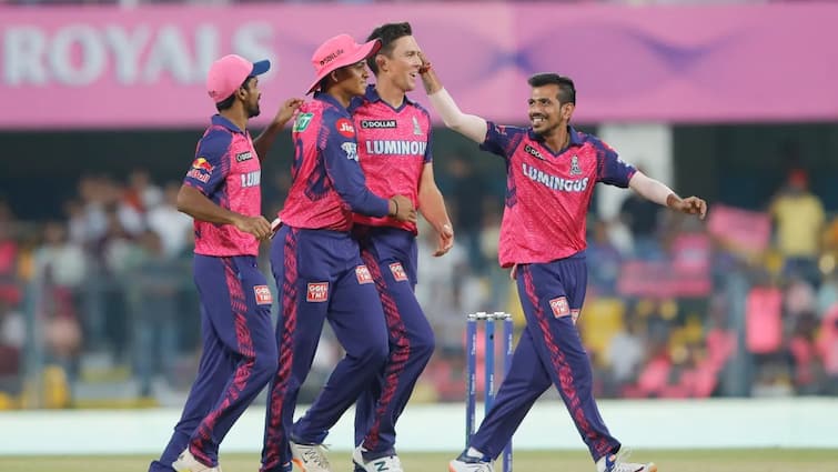 rr vs dc match highlights rr won the match by 57 runs against dc in match 11 at barsapara stadium 2023 Ipl live marathi News RR vs DC, Match Highlights: राजस्थानचा 'रॉयल' विजय, दिल्लीचा सलग तिसरा पराभव