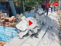 जबलपुर में भरभराकर गिरी 'भ्रष्टाचार' की दीवार, जनप्रतिनिधियों ने स्मार्ट सिटी प्रोजेक्ट पर उठाए सवाल