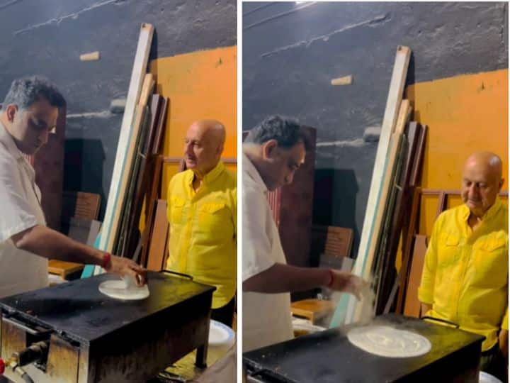 Anurag Basu made dosa for Anupam Kher, this video surfaced from the sets of ‘Metro In Dinon’