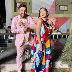 Gauahar Khan PHOTO: રણવિજય સિંહ સાથે મસ્તી કરતા જોવા મળી ગૌહર ખાન, ક્યૂટ તસવીરો થઈ વાયરલ