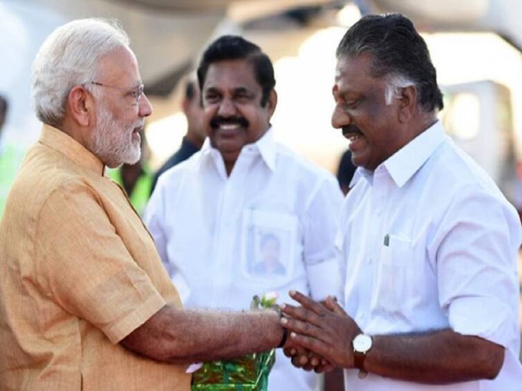 Modi keeps OPS EPS at arms length fissures in AIADMK BJP alliance PM Modi Chennai Visit: இ.பி.எஸ்., ஓ.பி.எஸ்.-ஐ சந்திக்காமலே புறப்பட்ட பிரதமர் மோடி..! கூட்டணியில் குழப்பமா?