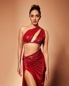 Kiara Advani Slips Into An Eye-Catching Red Dress - SEE PICS
