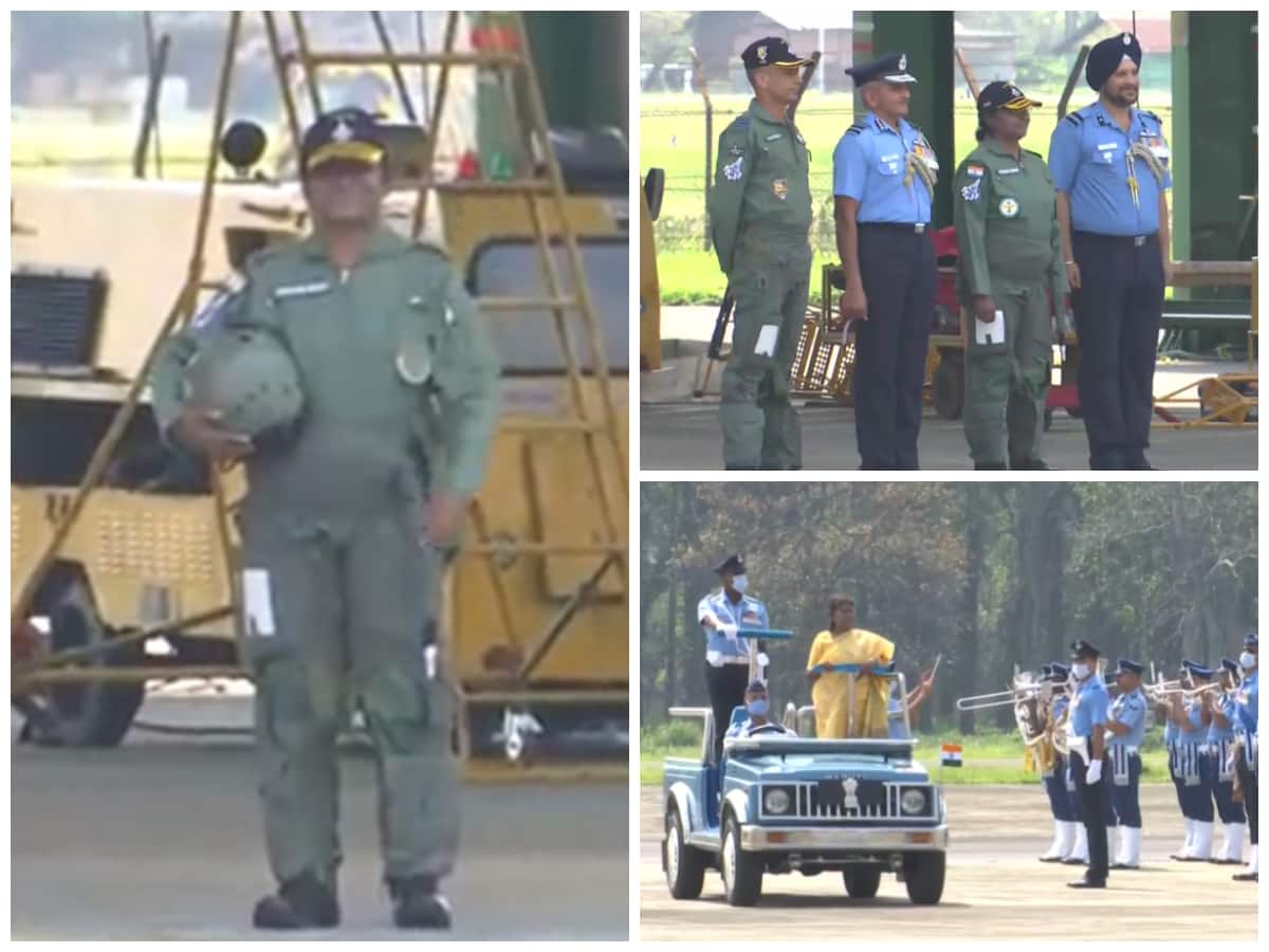 President Droupadi Murmu Takes Sortie On Sukhoi 30 MKI Fighter Aircraft In Assam — SEE PICS