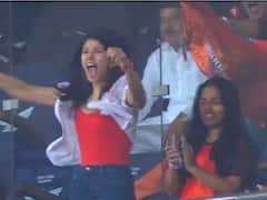 WATCH: SRH Owner Kaviya Maran's Moment Of Joy After Kyle Mayer's Wicket During LSG vs SRH Match