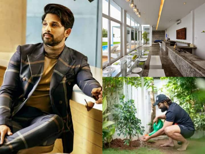 Allu Arjun House Inside Photos: साउथ के स्टाइलिश और टैलेंटिड स्टार अल्लू अर्जुन आज अपना 41वां बर्थडे सेलिब्रेट कर रहे हैं. ऐसे में हम आपको एक्टर के आलीशान घर की झलक दिखाने जा रहे हैं.