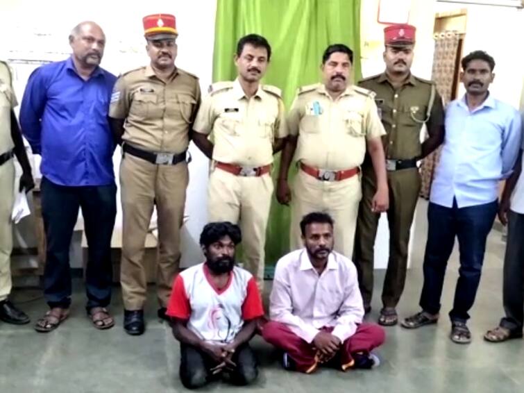 Puducherry Two arrested for stoning laborer to death after demanding return of loan Crime: கடனை திருப்பி கேட்ட தொழிலாளி: கொலை செய்த இருவர் கைது! புதுச்சேரியில் பயங்கரம்!