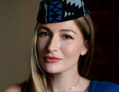 Emine Dzhaparova: भारत दौरे पर यूक्रेनियन मंत्री एमिन झापरोवा, पहले TV एंकर थीं, राजनीति में आईं तो बनीं देश की शान, तस्वीरों में देखें झलक